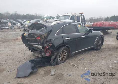 2010 Infiniti Fx35 from USA, damaged, VIN JN8AS1MU8AM800836